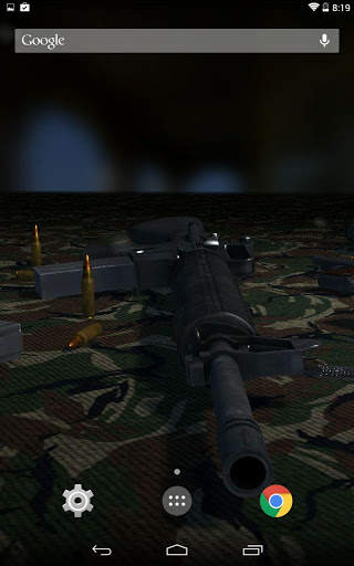 3D Guns Live Wallpaper Free screenshot 4