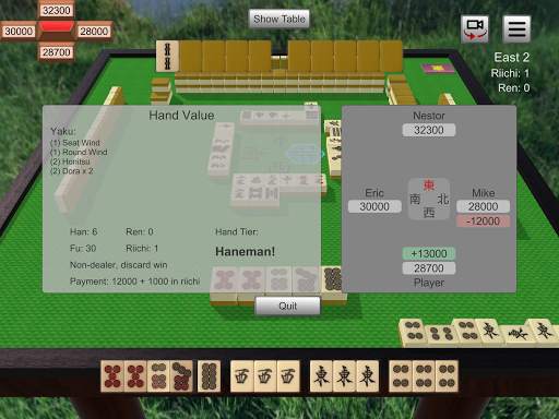 Riichi Mahjong screenshot 10