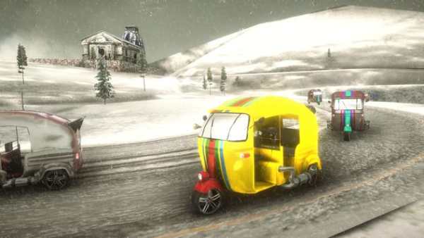 Rickshaw Tuk Tuk Car Multiplayer Racing Game screenshot 5