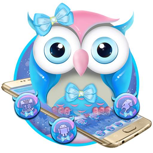 Cute Bowknot Owl Theme 1.1.3