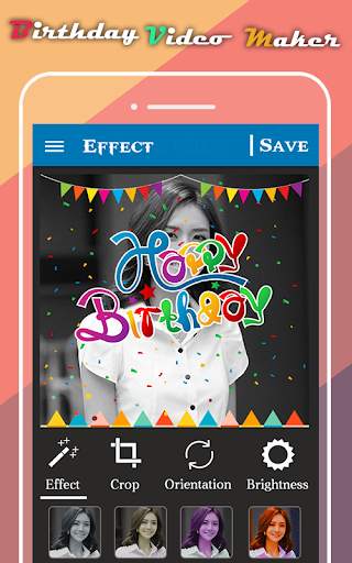 Happy Birthday Song Maker - photo slideshow screenshot 7