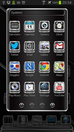 Next Launcher Theme Charm 3D screenshot 3
