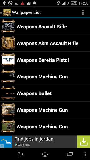 Weapons Wallpaper HD 2018 screenshot 3