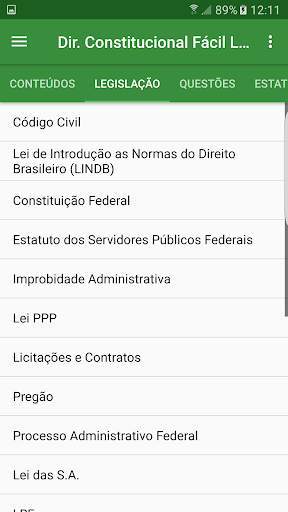 Dir. Constitucional Fácil Lite screenshot 3