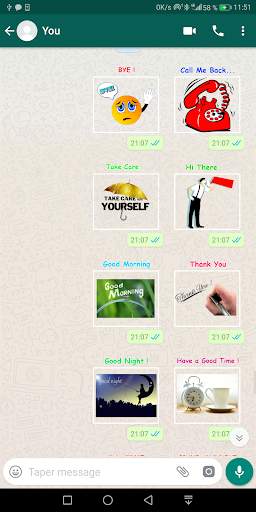 Daily Doings Stickers - Daily Use WAStickersApp screenshot 4