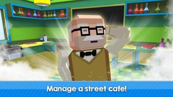 Street Food Cooking Chef Sim screenshot 1
