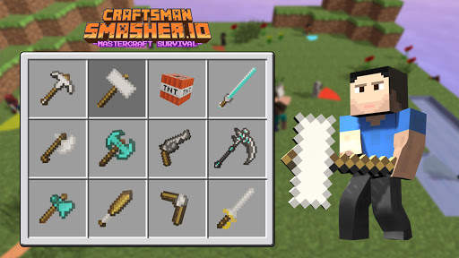 Craftsman Smasher.io - 마스터크래프트 생존 screenshot 19