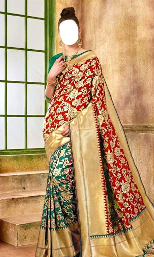 Ladies Pattu Saree Photo Suit screenshot 8