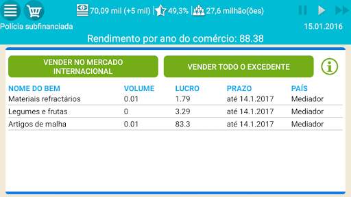 Presidente Simulador Lite screenshot 5