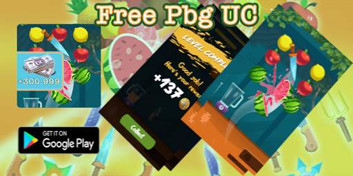 Free UC Pbg Ninja Fruit Master Game And Royal Pass 1 تصوير الشاشة