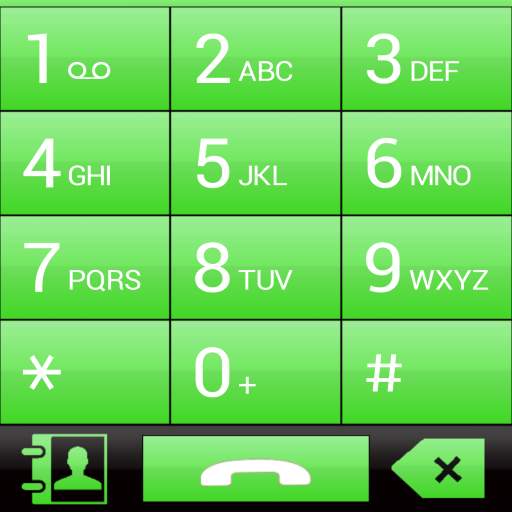 THEME FOR EXDIALER GLASS GREEN 1.0