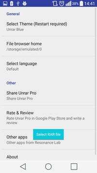 Unrar Pro 2016 screenshot 2