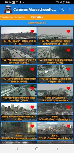 Cameras Massachusetts -Traffic screenshot 4