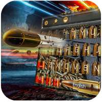 Gun and bullet Keyboard Theme on 9Apps