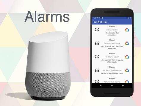 Actions list for Google Home (Google Home mini) screenshot 6