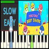 Pinkfong - Baby Shark Piano Game logo
