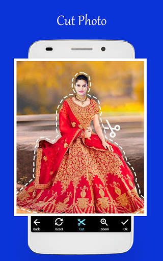 Bridal lehenga wedding dress screenshot 3