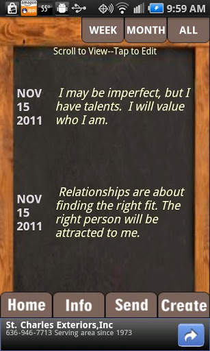 Self-Esteem Blackboard screenshot 5