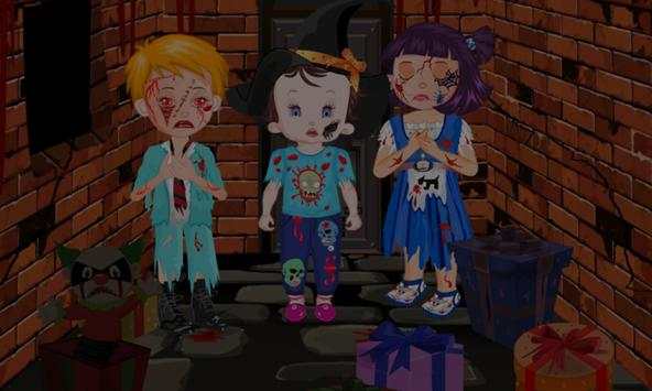 Halloween Kids Zombie Game screenshot 2