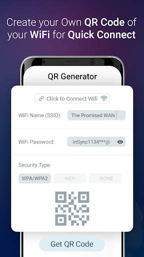 WiFi QR Maker & WiFi Strength screenshot 2