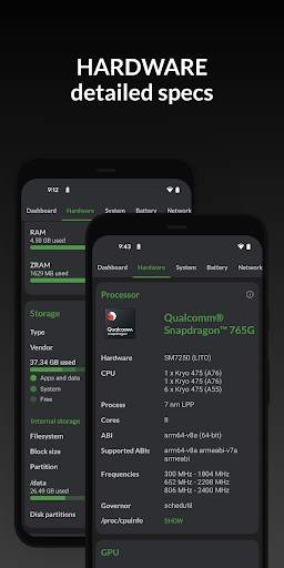 DevCheck Device & System Info 3 تصوير الشاشة