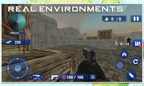 Anti-Terrorist Counter Games Sniper Strike screenshot 1