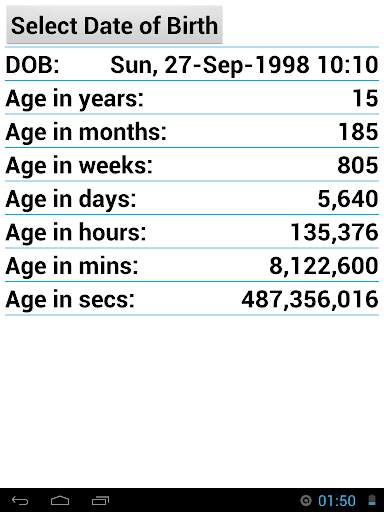 Age Calculator screenshot 8