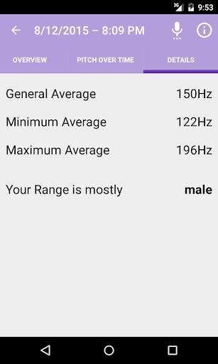Voice Pitch Analyzer screenshot 4