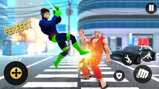 Amazing Rope Frog Battle Hero: Spider Fighter Hero screenshot 2