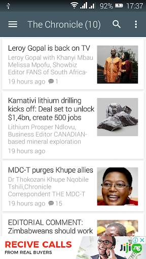 Zimbabwe Newspapers App screenshot 3