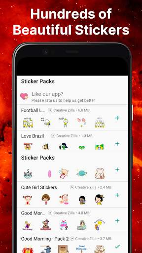 Animated/GIF Love Stickers for WhatsApp screenshot 3