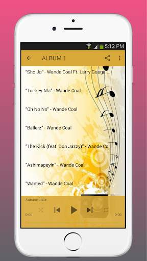 Wande Coal.new-song screenshot 3
