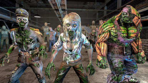 Game menembak zombie 3d: fps survival gun shooter screenshot 2
