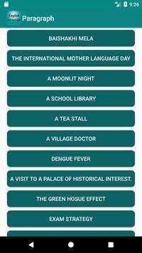 English Paragraph Writing & Paragraph Collection скриншот 4