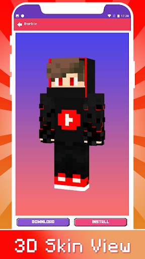 Skins Youtubers : Addon Maps And Shader For MCPE screenshot 1