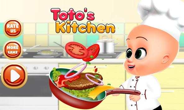 My Baby Tuto Chef - Little Baby Kitchen screenshot 1