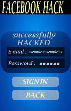 Hack fa‍c‍e‍b‍o‍o‍k prank screenshot 6