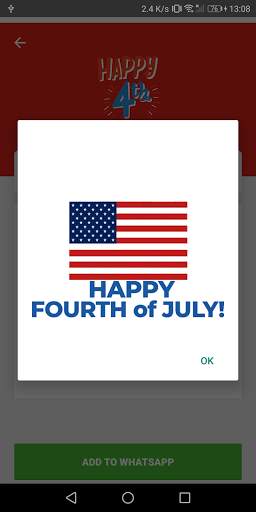 🇺🇸USA Stickers for WhatsApp (WAStickerApps) 🇺🇸 screenshot 4