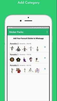 Ronaldo Sticker For WhatsApp screenshot 4