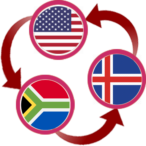 US Dollar To South African Rand and ISK Converter icon