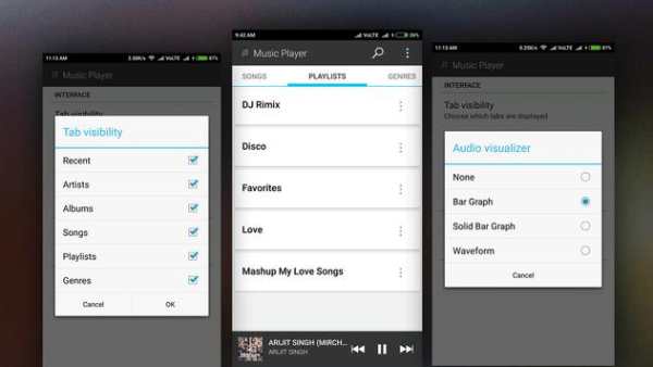 Music Player Balck screenshot 4
