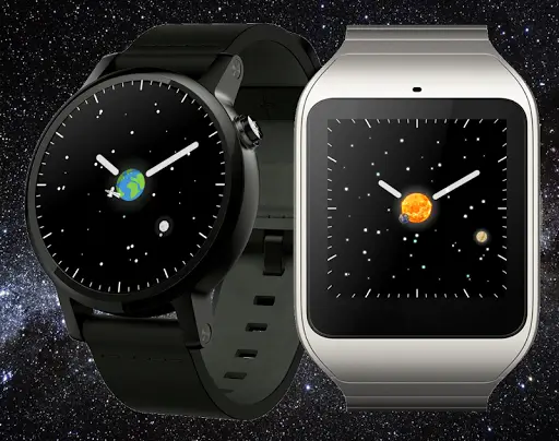 Satellites Watch Face स्क्रीनशॉट 2