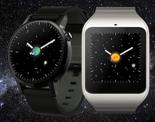 Satellites Watch Face screenshot 2