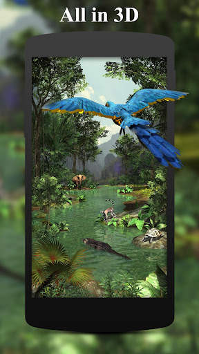 3D Rainforest Live Wallpaper screenshot 1
