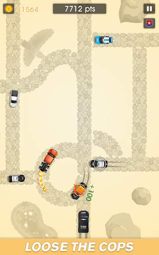 Hot Pursuit Police Car Chase - Driving Games Free screenshot 3