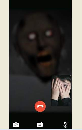Creepy Granny's callprank and wallpapers screenshot 5