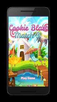 Sweet Candy Cookie Crush Match 3 screenshot 1