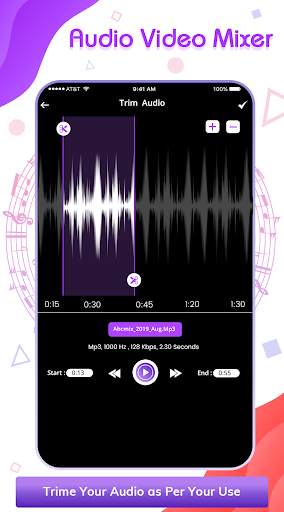 AV Mixer : Audio Video Mixer & MP3 Ringtone Maker screenshot 6