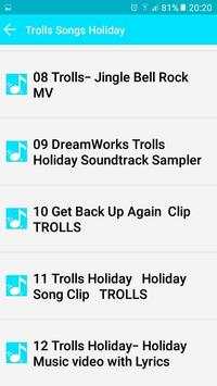 Trolls Songs Holiday 4 تصوير الشاشة
