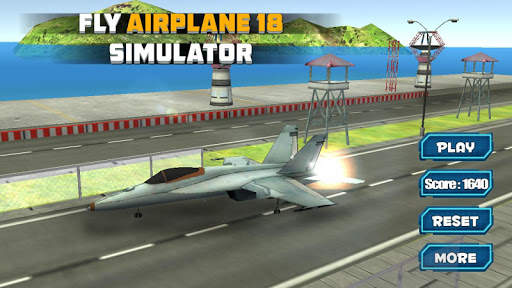Fly Airplane 18 Simulator screenshot 1